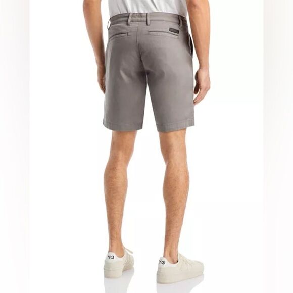 AG Los Angeles NWT Griffin 10" Cotton Blend Tailored Fit Shorts LightSterling 30 - Picture 2 of 9